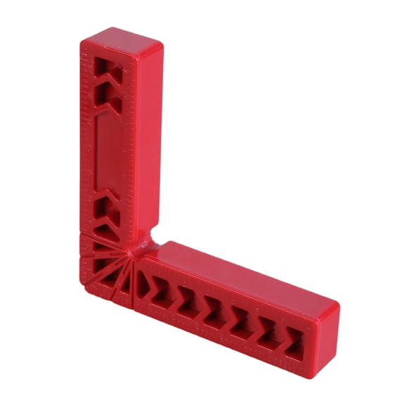 RUISINERY 90 Degree Right Angles Positioning Square Clear Scale for Precise Measurements & Markings In Woodworking & Projects