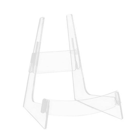 RUISINERY Acrylic Guitar Stand, Folding Guitar Ukulele Stand, String Instrument Stand L-Frame Classical Guitar Stand Ukulele Shelf