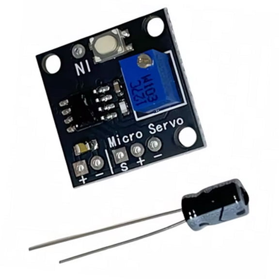 RUISINERY Adjustable Angled Servos Driver Board For SG90 Motors With 180 Degree Precisions Control And Two Signals Modes