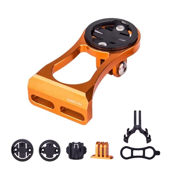 RUISINERY Aluminiums Alloys Bicycles Computer Mount Road Bicycles Handlebars Extension Bracket Camera Light Stopwatches Holder