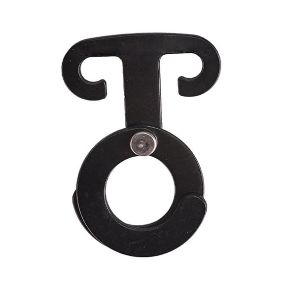 RUISINERY Aluminum Alloy Own Locking Tent Guyline Adjuster with O Rings Rope Tensioner Suitable for Secure Camping Hiking