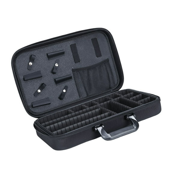 RUISINERY Barber Carrying Box Barber Case Tool Box Professional Salon Hair Cutting Grooming Accesories Storage Organized