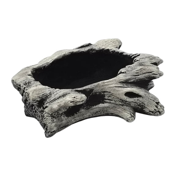 RUISINERY Cement Planter Pots Creative Clay Ceramic Flowerpot Imitation Old Tree Root for Succulents Small Plant