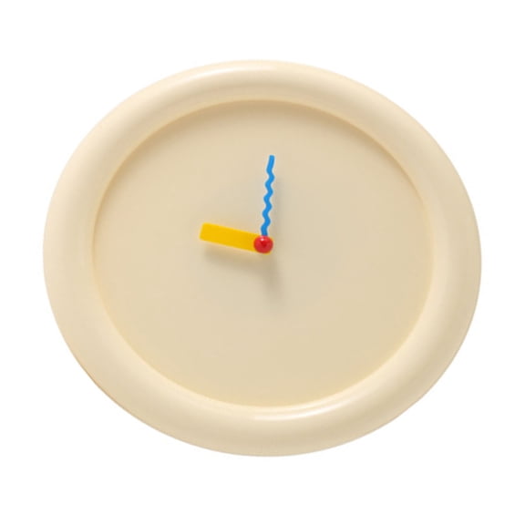 RUISINERY Cream Styles Bubble Table Wall Clock Unique Designs with Quiet Movement for Home Bedroom Living Room Office Decoration