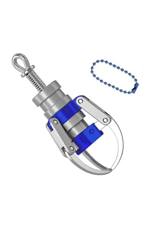 Doll Machine Grab Clip Claw Keychain With Strong Grip ABS Keyring For Fun Portable Keychain Bag Pendant Accessories