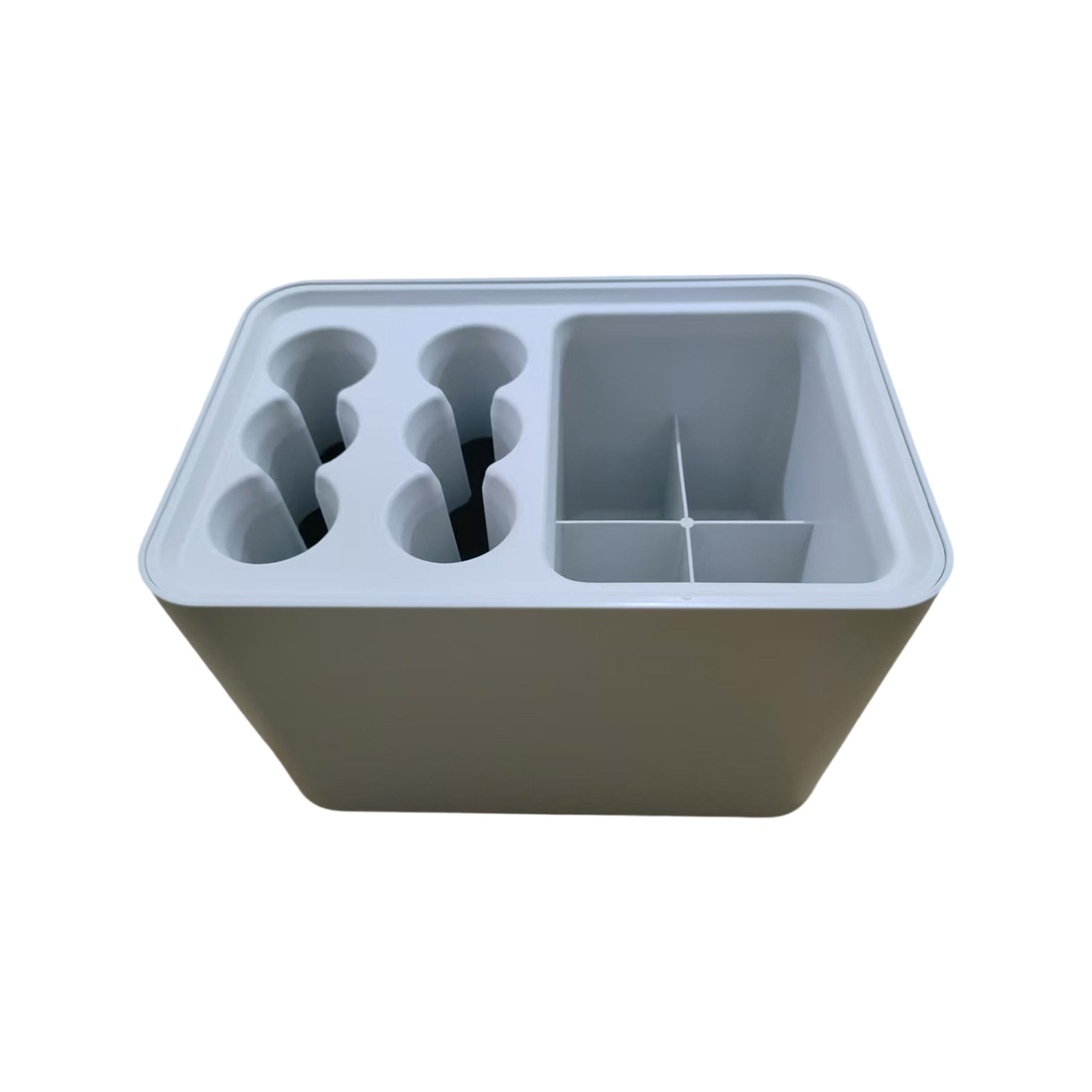 RUISINERY Durability Umbrella Holder with 6Round Holes and Slot Umbrella Stand for Home Use with Water Draining Designs