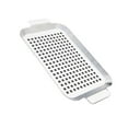 thumbnail image 1 of RUISINERY Efficient Stainless Steel Grills Pans For Outdoor BBQ With Perforated Design And Handle Ideal For Vegetables Fish Meat, 1 of 6
