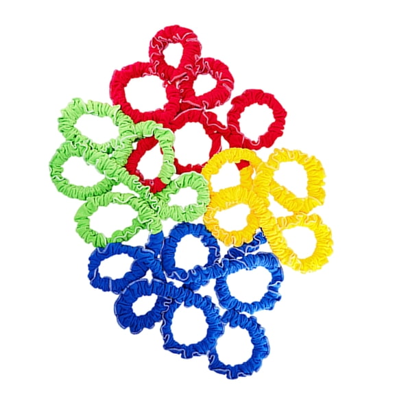 RUISINERY Elastic Fleece Cooperative Stretchy Bands Integrations Dynamic Movement Exercise Bands for Group Activity, Party Game
