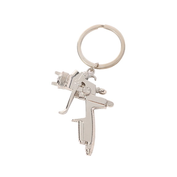 RUISINERY Elegant Miniature Water Guns Keyring 3D Keychain Fashion Key Holder Handmade Key Chain for Stylish Accessory Lovers