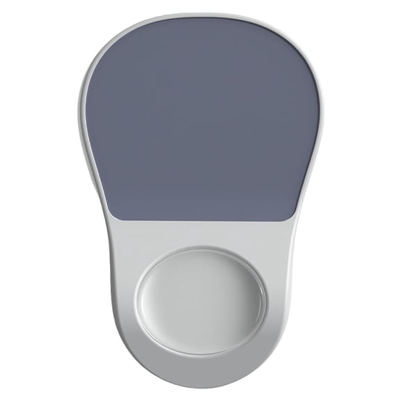 RUISINERY Ergonomic Mouse Pad with Memory Foam Wrist Rest and Slip Resistant Base for Comfortable Computer Use