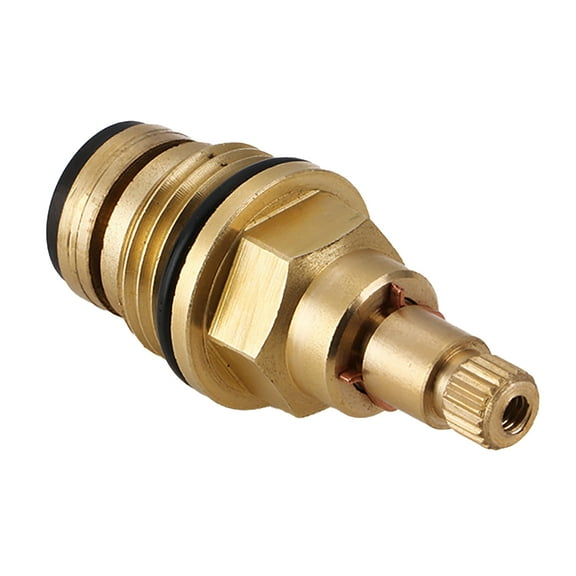 RUISINERY Faucet Cartridge Brass Slow Opening Spool Tap Valves Spool Faucet Hot and Cold Water Spool Tap Valves Cores Faucet Parts