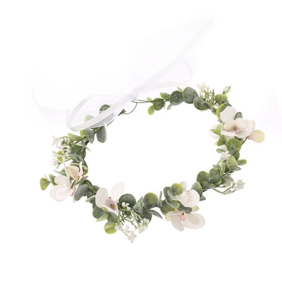 RUISINERY Flower Crowns Floral Wreath Headband Hair Accessories Floral Crowns Wedding Festivals Photo Props Headpiece for Women