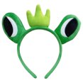thumbnail image 1 of RUISINERY Frogs Headbands Cosplay Crowns Headwear Hairbands Headwear Makeup Washing Face Hairbands Birthday Party, 1 of 5