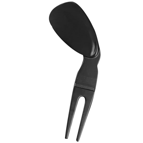 RUISINERY Golfs Balls Marker Alloy Curved Spit for Men Women Golfer Golfs Accessory Golfs Divot Repair Tool Golfs Green Divot Tool