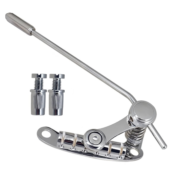 RUISINERY Guitar Bridge Pull Plate Replacement Guitar Bridge Stop Plate Electric Guitar Bridge Stop Tailpiece Tremolo Enduring