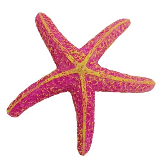 RUISINERY Hexagonal Aquariums Decoration Artificial Starfishes Emulational Fish Tanks for Home, Office, and Restaurants