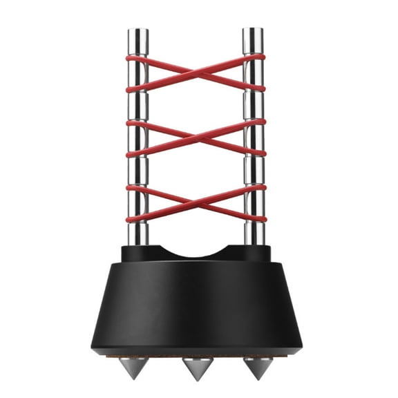 RUISINERY HiFi Cable Management Stand with Large Nonslip Base Vibrate Dampening Cable Holder for Power and Loudspeaker Wire