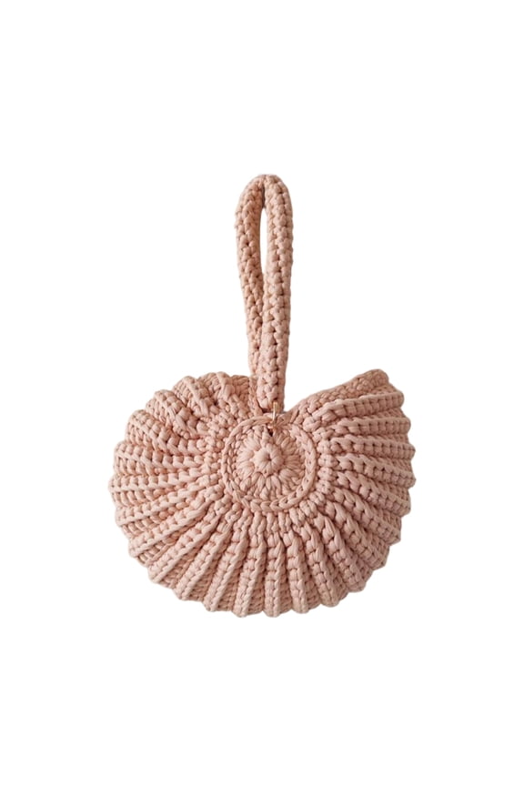 Hoboes Toted Bags Handbags for Women Girls Handwoven Seashells Clutches Purses Top Handle Bags Ladies Evening Bag