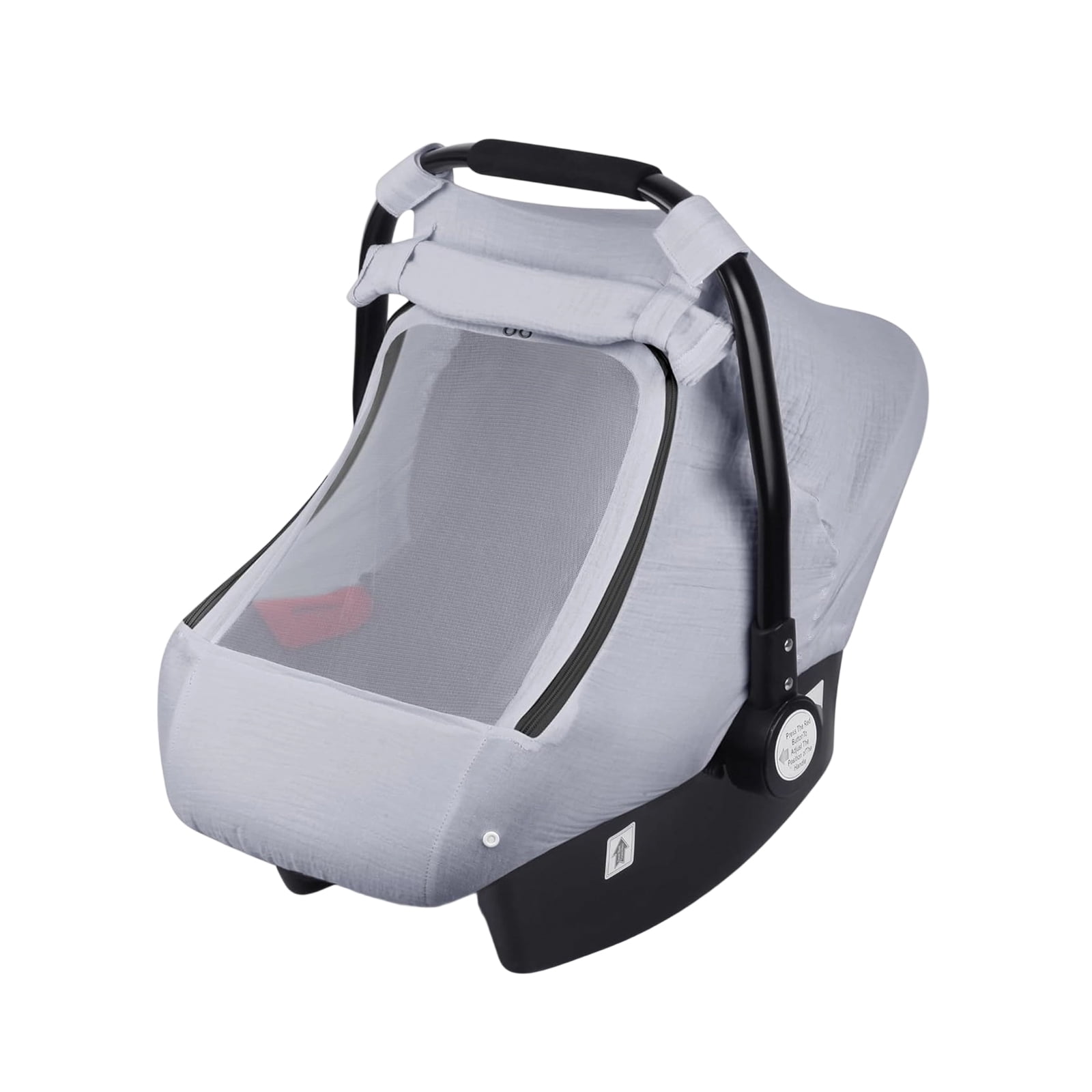 RUISINERY Infant Canopy with Soft & Breathable Window, Baby Strollers Guard for Boys Girls Windproof Carry Basket Sleeve