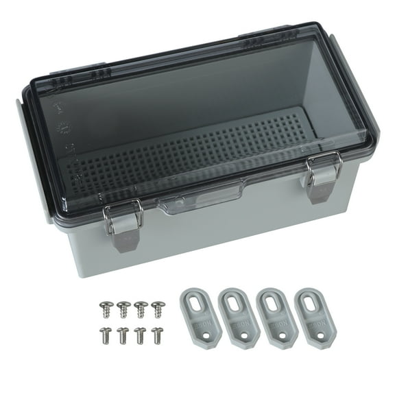 RUISINERY Junction Box Waterproof Clear Covers Indoor Outdoor Cable Junction Box Electrical Project Enclosure Distribution Box