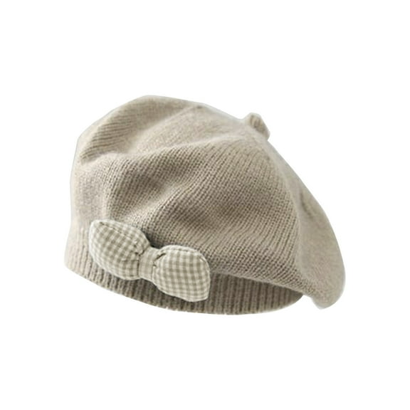 RUISINERY Knitted Soft & Comfortable Hat Stylish Infant Girl Hat for Outdoor Activities