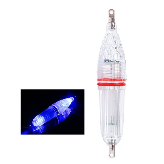 RUISINERY LED Deeply Drop Underwater Fishing Light LED Fish Baits Light Waterproofs Fishing Lures Light Attractants Fishing Access