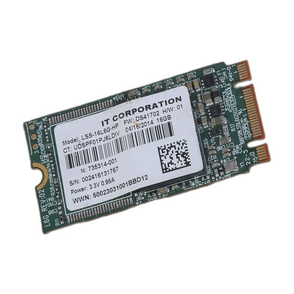 RUISINERY LSS16L6G 16GB 2242 Solid States Drives Internal Solid States Drives Storage for Laptop Desktop Accessories