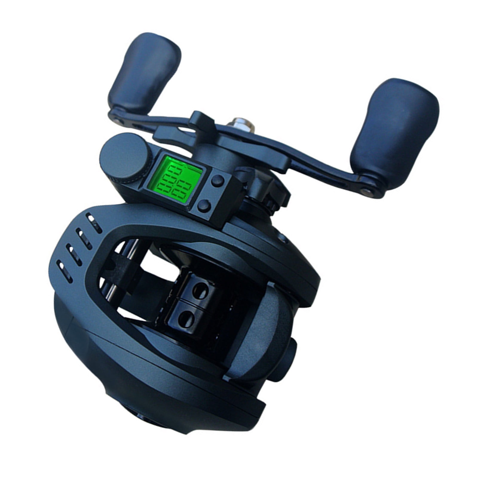 electronic fishing reels SAMOLLA Baitcasting Reel 8 oz Ultralight Smart Digital Baitcaster with 22 Lb Max Drag 7.2:1 High-Speed Gear Ratio Left Handed Freshwater Saltwater Compact Design Silver TX900 : Sports & Outdoors X motor Electric Fishing Reels for Saltwater