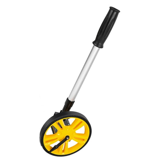 RUISINERY Measuring Wheel 0-9999.9m Distance Digital Display Mechanical Meter Precisions Measure Wheel Measuring Distance Tool