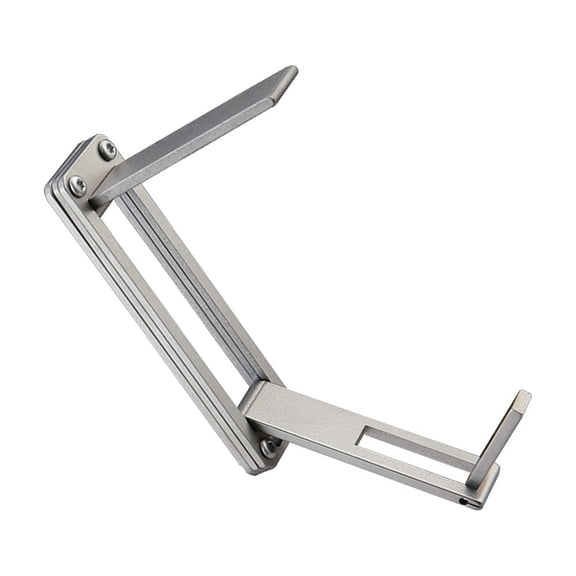 RUISINERY Metal Alloys Desk Bag Hanger Desk Edges Backpacks Hook Keychain Buckles Folding for Outdoor Camping Picni