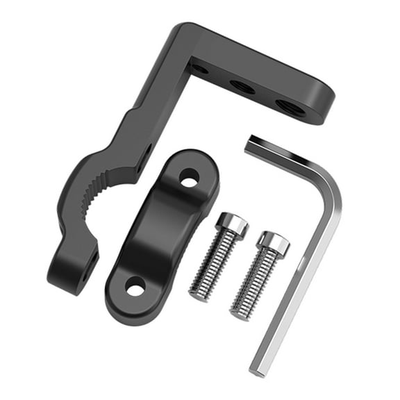 RUISINERY Motorcycle Multiunction Handlebar Mount Multifunction Motorcycle Handlebar Extension Bracket set for Lights & Navigatio