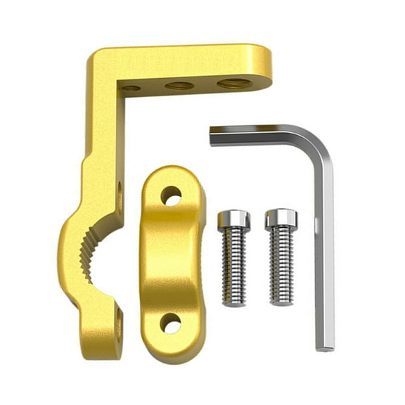 RUISINERY Motorcycle Multiunction Handlebar Mount Multifunction Motorcycle Handlebar Extension Bracket set for Lights & Navigatio