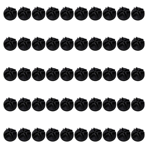 RUISINERY Pack Of 100 Cube Connectors For Modulars Storage Shelving Interlocked Clasp Buckles Clips Organizers