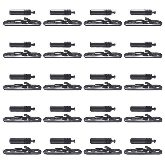 RUISINERY Pack of 20 Set Hide Furniture Shelf Connectors for Wardrobe Cabinet Installation Easy to Assemble and Disassemble