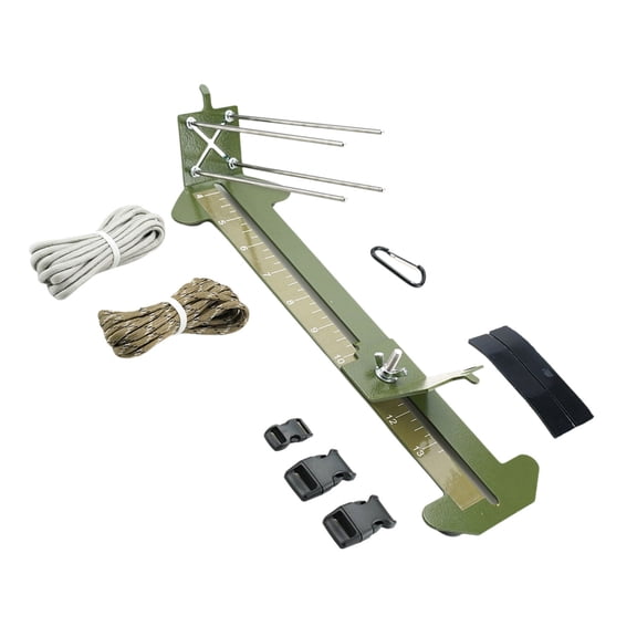 RUISINERY Paracord Bracelets Maker Tool Stainless Steel Braiding Tool For Weaving Braiding Cord Bracelets Wristbands Decorations