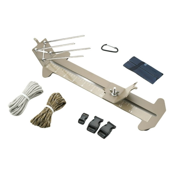 RUISINERY Paracord Bracelets Maker Tool Stainless Steel Braiding Tool For Weaving Braiding Cord Bracelets Wristbands Decorations