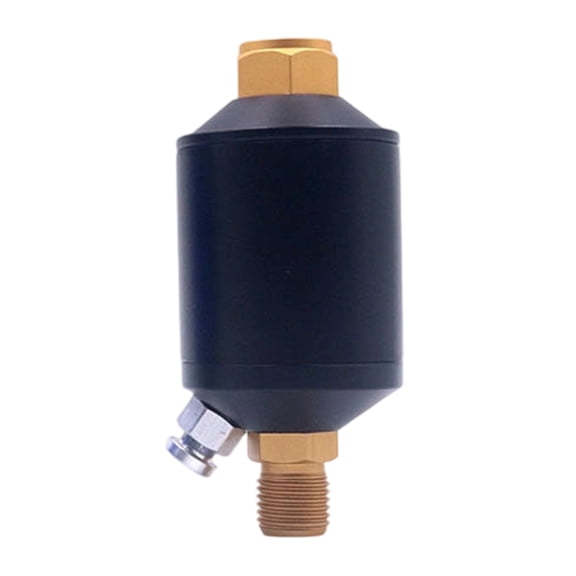 RUISINERY Pneumatic Tool Protective Air Compressor Water Separator Filter 1/4" Ports Particle Removal For Paint Sprayers
