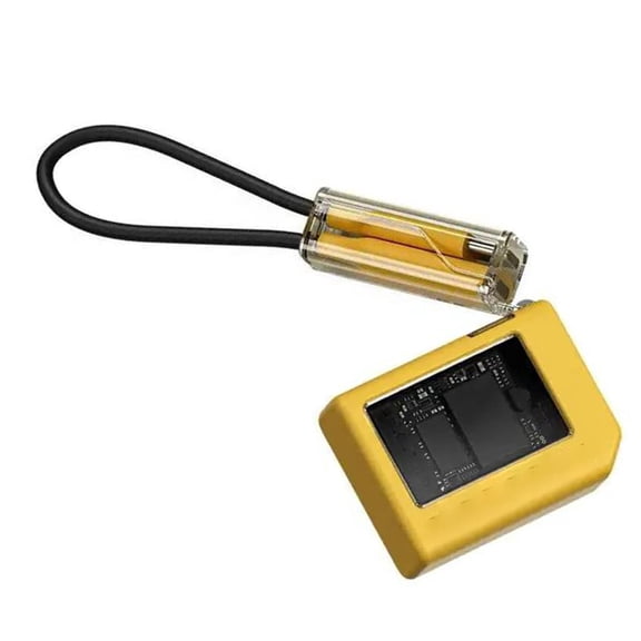 RUISINERY Portable NVMe HDDs Enclosure, USB C 3.2 10Gbps Fast Speed Data Transfer for 2230 HDDs, Active Cooling Systems