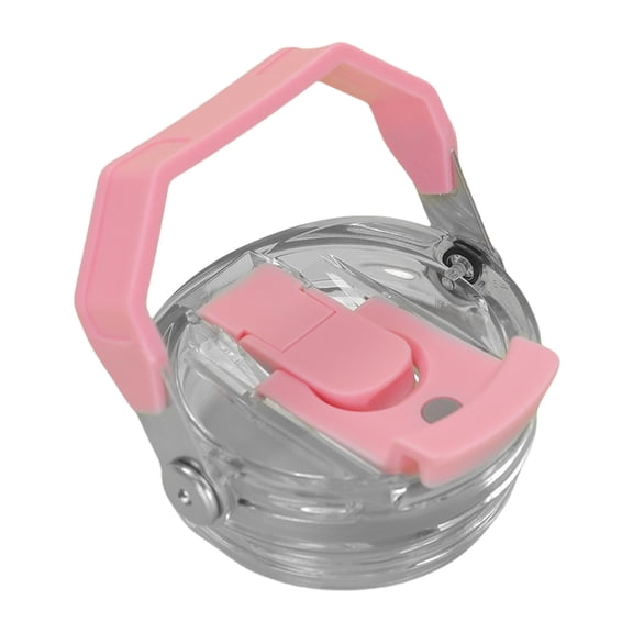 RUISINERY Practical Cup Lid With Handle Spill Proof Design For 30oz Tumblers Flicks Straw Lid Sealing Bottle Covers