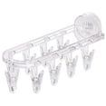 thumbnail image 1 of RUISINERY Practical Suction Cup Clothes Hanger Strong Adhesion Easy Installation Protects Wall From Damage, 1 of 8