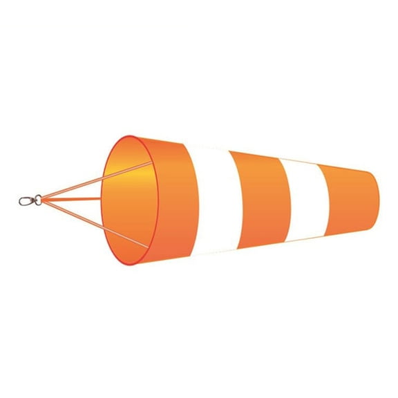 RUISINERY Reflective Windsock Outdoor Winds Direction Bag with Fluorescent Belt Winds Sock for Gardens Patios Decoration