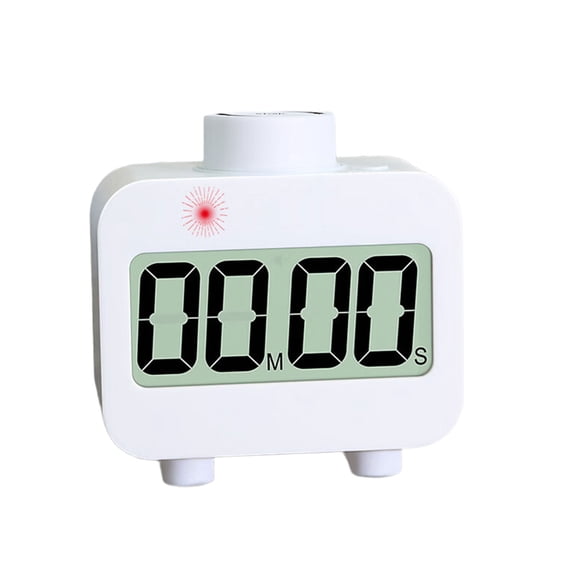 RUISINERY Rotating Countdown Timer with 3 Alarms Adjustable Sound Battery Operated for Cooking and Fitness Time Management Tool