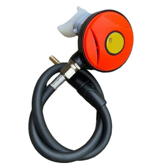 RUISINERY Scubas Diving Snorkels Regulator with Mouthpiece Diving Equipment Part with Hose Diving Regulator Equipment, Adjustable
