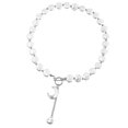 thumbnail image 1 of RUISINERY Simple European Styles Single Layer Imitation Pearls Necklace with Geometric Alloy Pendant for Fashion Forward Women, 1 of 7