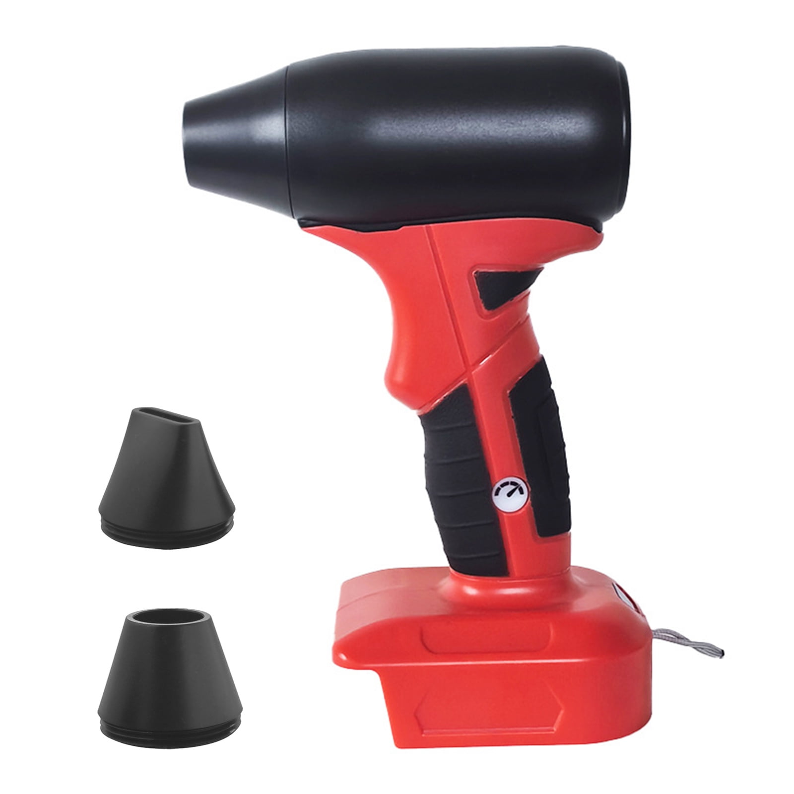 RUISINERY Small Leaf Blower Cordless Violent Fan Compatibles with 18-20V Battery 4 Adjustable Speeds for Car Drying and