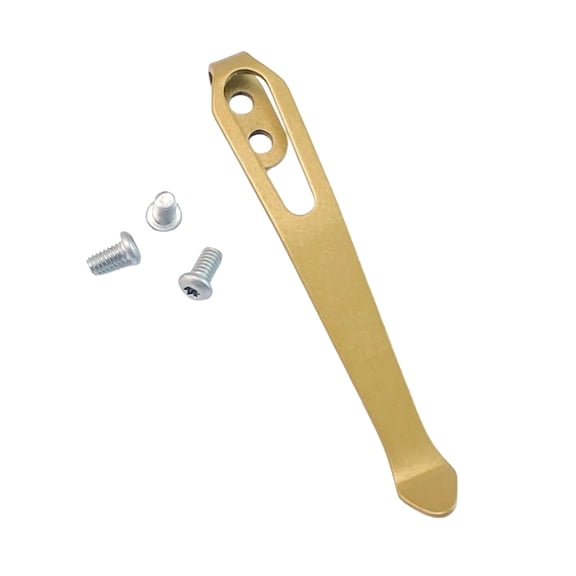 RUISINERY Stainless Steel Carry Pocket Clip Back Clamps Cutter Clip for Cutter Customization and Tool Assembly Hardware