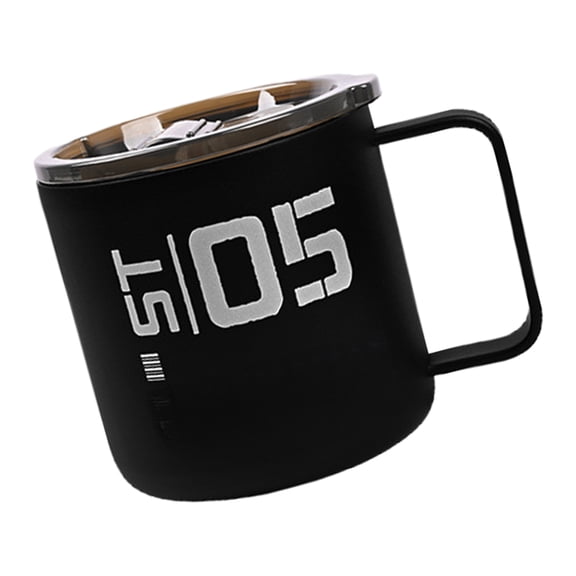 RUISINERY Stainless Steel Coffees Mugs Outdoor Camping Cup Tactically Styles Portables Cup for Travel and Adventure