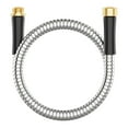 thumbnail image 1 of RUISINERY Steel Flexible Garden Hose Heavy dutys KinkFree Light weight Metal Water Hose for Yard Outdoor Use for Bathing Pet, 1 of 8