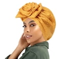 thumbnail image 1 of RUISINERY Traditional Turban For Women Hijab For Women Hair Wrap Flower Head Wrap For Women Hijab Caps Floral Knot, 1 of 7