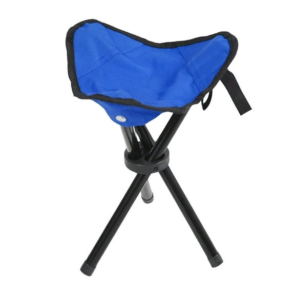 RUISINERY Tripod Stool Portable Use Height 12in Foldable 3 Leg Chair for Hiking Camping Beach BBQ Travel Outdoor Activity